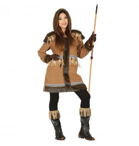 Kostüm Sie sich als Nordpol EskimoKostüm für Damen-Frau für Spaß und Vergnügungen
