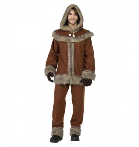 Yupik Eskimo Erwachseneverkleidung für einen Faschingsabend