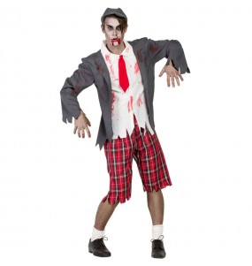 Verkleidung Zombie Schüler Erwachsene für einen Halloween-Abend