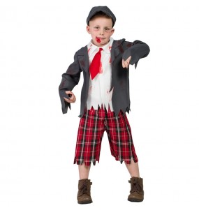 Zombie Student Kinderverkleidung für eine Halloween-Party