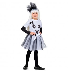 Geister-Tutu Kostüm für Mädchen
