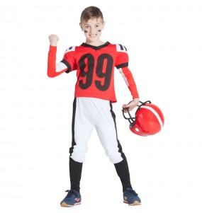 Roter Amerikaner Football Kinderverkleidung, die sie am meisten mögen