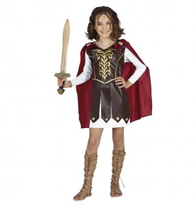 Spartanischer Gladiator Kostüm für Mädchen