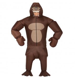 Aufblasbares Gorilla Kostüm für Männer