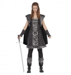 Kostüm Sie sich als Game of Thrones Krieger Kostüm für Damen-Frau für Spaß und Vergnügungen