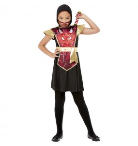 Ninja Kriegerin Kostüm für Mädchen