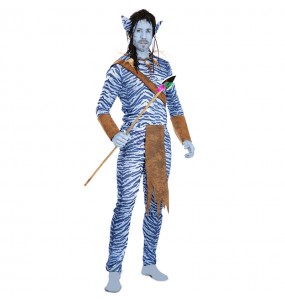 Avatar Krieger Kostüm für Herren