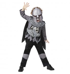 Skelett-Krieger Kostüm für Jungen