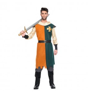 Mittelalterlicher Krieger Erwachseneverkleidung für einen Faschingsabend