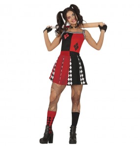 Günstig Harley Quinn Kostüm für Damen