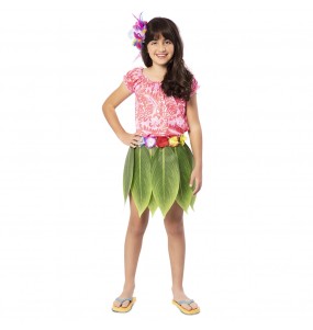 Hawaiianerin Honolulu Kostüm für Mädchen