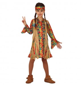 Hippie 60's Kostüm für Mädchen