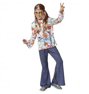 Hippie Peace Kostüm für Jungen