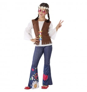 60er Hippie Mädchenverkleidung, die sie am meisten mögen
