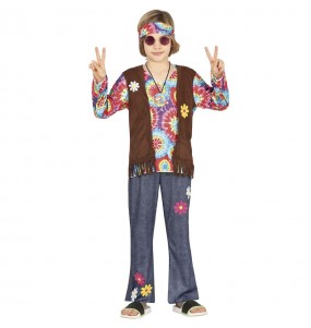 Hippie-Woodstock Kostüm für Jungen