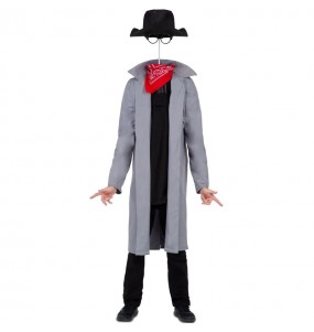 Unsichtbarer Mann mit Trenchcoat Kostüm für Herren