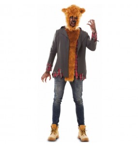 Verkleidung Wilder Werwolf Erwachsene für einen Halloween-Abend