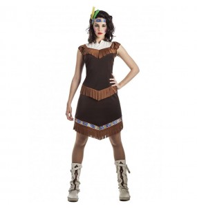 Kostüm Sie sich als Cherokee Indianerin Kostüm für Damen-Frau für Spaß und Vergnügungen