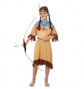 Westlicher Indianer Kostüm für Mädchen