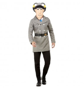 Inspector Gadget Erwachseneverkleidung für einen Faschingsabend