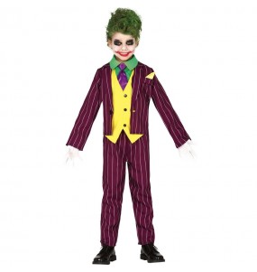 Joker Arkham Kinderverkleidung für eine Halloween-Party