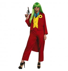 Joker Joaquín Phoenix Kostüm Frau für Halloween Nacht