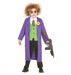 Joker Kinderverkleidung für eine Halloween-Party