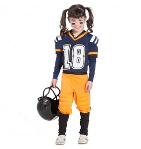 Amerikaner Football NFL Mädchenverkleidung, die sie am meisten mögen