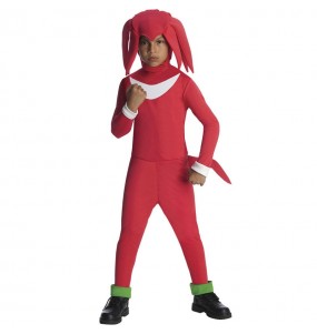 Knuckles Sonic Kostüm für Jungen