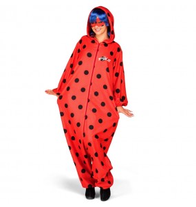 Kostüm Sie sich als Ladybug Onesie Kostüm für Damen-Frau für Spaß und Vergnügungen