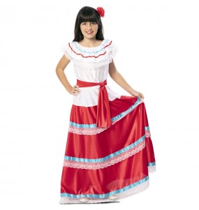 Lateinamerikanisch Kostüm für Mädchen