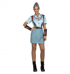 Kostüm Sie sich als Legionär Militär Kostüm für Damen-Frau für Spaß und Vergnügungen