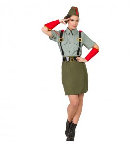 Kostüm Sie sich als Spanisch Legionärin Kostüm für Damen-Frau für Spaß und Vergnügungen