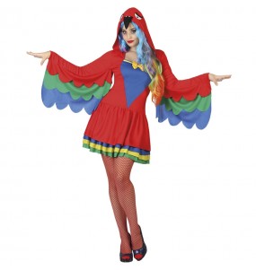 Kostüm Sie sich als Papagei Kostüm für Damen-Frau für Spaß und Vergnügungen