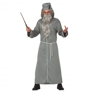 Verkleidung Zauberer Dumbledore Erwachsene für einen Halloween-Abend
