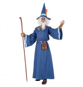 Zauberer Merlin Erwachseneverkleidung für einen Faschingsabend