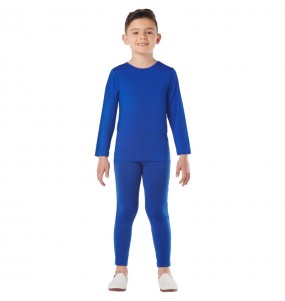 Bodysuit 2-teilig blaues Kostüm für Jungen