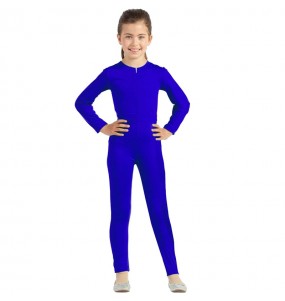Blau Overall Spandex Kinderverkleidung, die sie am meisten mögen