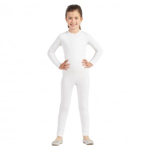 Weiß Overall Spandex Kinderverkleidung, die sie am meisten mögen
