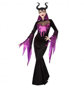 Maleficent Schneewittchen Kostüm Frau für Halloween Nacht
