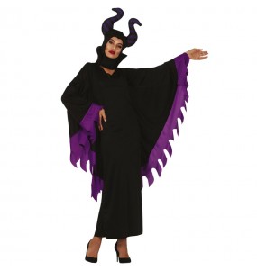 Maleficent Kostüm Frau für Halloween Nacht