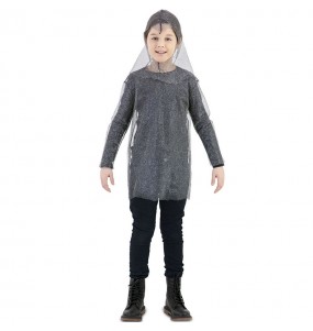 Mittelalterliches Kettenhemd für Kinder um Ihr Kostüm zu vervollständigen