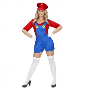 Mario Bros Kostüm für Damen