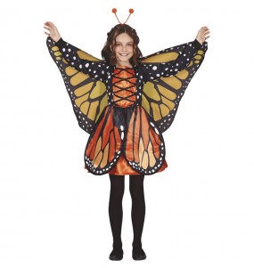 Schmetterling mit Flügeln Kostüm für Mädchen