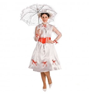 Zauberhafte Mary Poppins Kostüm für Damen