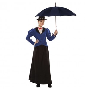 Mary Poppins viktorianisches Kostüm für Frauen