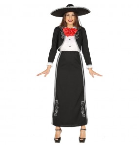 Kostüm Sie sich als Mariachi Kostüm für Damen-Frau für Spaß und Vergnügungen