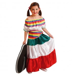 Mexikanisches Kostum für Mädchen