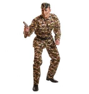 Militärischer Tarnanzug Kostüm für Herren