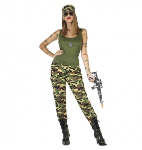 Soldatin Kostüm für Damen